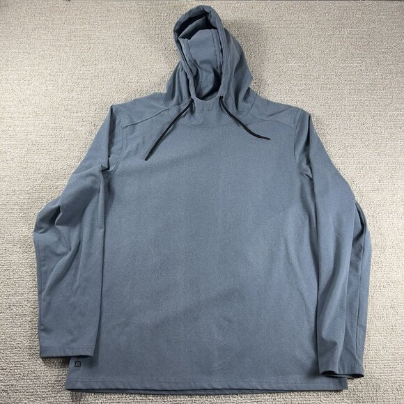 01.Algo Other - 01. Algo Moisture Wicking Performance Hoodie Blue Men’s Size XL